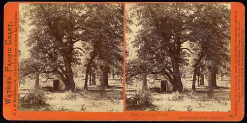 Cabine em Camp Grove, Yosemite Valley, Condado de Mariposa, Cal.